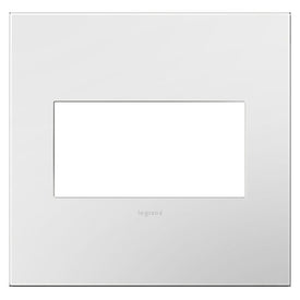 Wall Plate adorne 2 Gang Gloss White 5.29 x 5.13 Inch for adorne Switches/Dimmers and Outlets