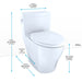 MS624124CEFG#01 Bathroom/Toilets Bidets & Bidet Seats/One Piece Toilets