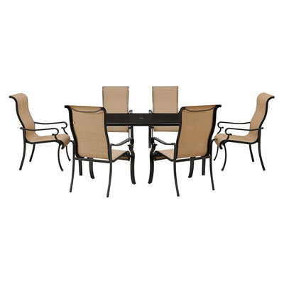 Product Image: BRIGDN7PC-GLS Outdoor/Patio Furniture/Patio Dining Sets