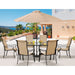 BRIGDN7PC-GLS-SU Outdoor/Patio Furniture/Patio Dining Sets