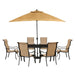 BRIGDN7PC-GLS-SU Outdoor/Patio Furniture/Patio Dining Sets