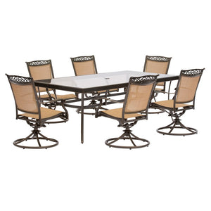 FNTDN7PCSWG Outdoor/Patio Furniture/Patio Dining Sets