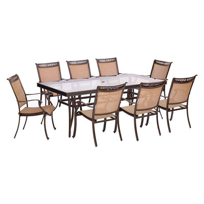 Product Image: FNTDN9PCG Outdoor/Patio Furniture/Patio Dining Sets