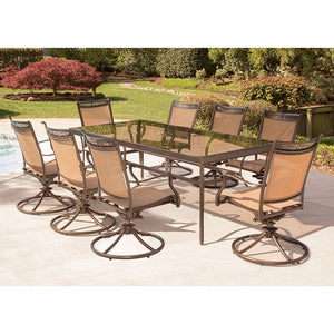 FNTDN9PCSWG Outdoor/Patio Furniture/Patio Dining Sets
