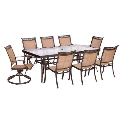 FNTDN9PCSWG-2 Outdoor/Patio Furniture/Patio Dining Sets