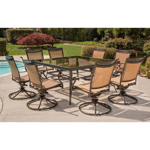 FNTDN9PCSWSQG Outdoor/Patio Furniture/Patio Dining Sets