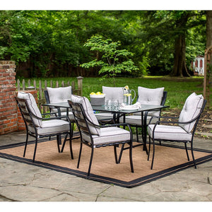 LAVALLETTE7PC Outdoor/Patio Furniture/Patio Dining Sets