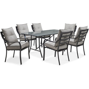 LAVALLETTE7PC Outdoor/Patio Furniture/Patio Dining Sets