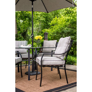 LAVDN5PC-SLV-SU Outdoor/Patio Furniture/Patio Dining Sets