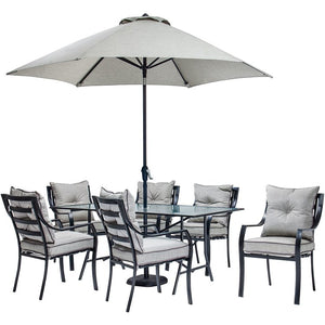 LAVDN7PC-SU Outdoor/Patio Furniture/Patio Dining Sets
