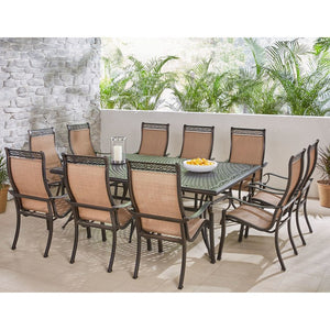 MANDN11PC Outdoor/Patio Furniture/Patio Dining Sets