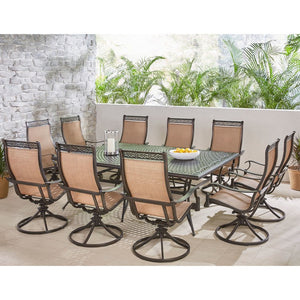 MANDN11PCSW10 Outdoor/Patio Furniture/Patio Dining Sets