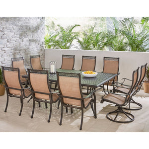 MANDN11PCSW4 Outdoor/Patio Furniture/Patio Dining Sets