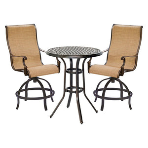 MANDN3PC-BR Outdoor/Patio Furniture/Patio Bar Furniture