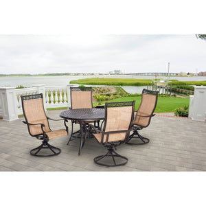 MANDN5PCSW-4 Outdoor/Patio Furniture/Patio Dining Sets