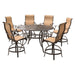 MANDN7PC-BR Outdoor/Patio Furniture/Patio Bar Furniture
