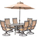 MANDN7PCSW-6-SU Outdoor/Patio Furniture/Patio Dining Sets