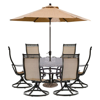 MANDN7PCSWRD6-SU Outdoor/Patio Furniture/Patio Dining Sets