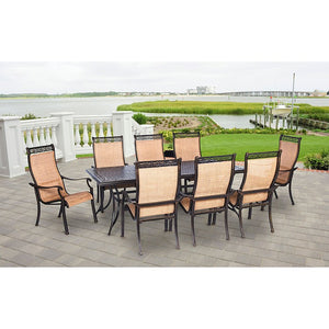 MANDN9PC Outdoor/Patio Furniture/Patio Dining Sets