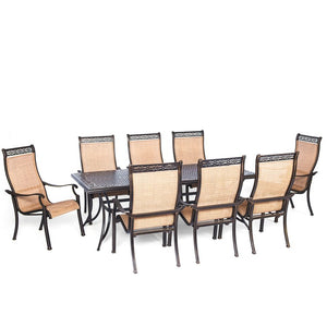 MANDN9PC Outdoor/Patio Furniture/Patio Dining Sets