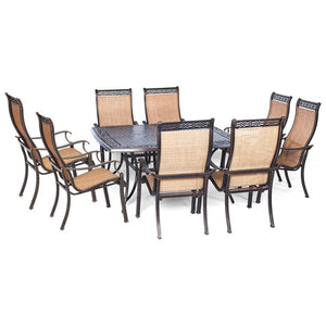 MANDN9PCSQ Outdoor/Patio Furniture/Patio Dining Sets