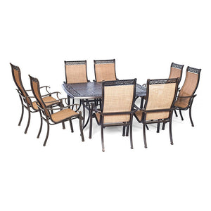 MANDN9PCSQ Outdoor/Patio Furniture/Patio Dining Sets