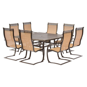 MANDN9PCSQSP Outdoor/Patio Furniture/Patio Dining Sets