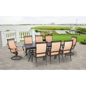 MANDN9PCSW-2 Outdoor/Patio Furniture/Patio Dining Sets