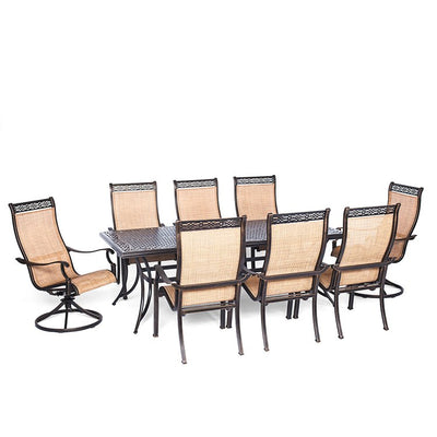 MANDN9PCSW-2 Outdoor/Patio Furniture/Patio Dining Sets