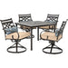 MCLRDN5PCSQSW4-TAN Outdoor/Patio Furniture/Patio Dining Sets