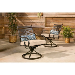 MCLRDN7PCSQSW6-TAN Outdoor/Patio Furniture/Patio Dining Sets