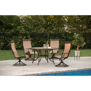 MONACO5PCSW Outdoor/Patio Furniture/Patio Dining Sets