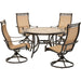 MONACO5PCSW Outdoor/Patio Furniture/Patio Dining Sets