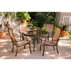 MONDN5PCG Outdoor/Patio Furniture/Patio Dining Sets