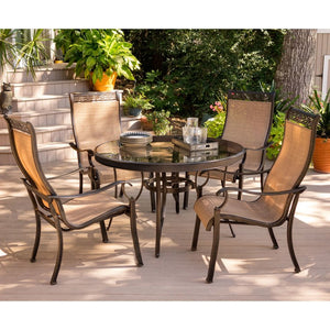 MONDN5PCG Outdoor/Patio Furniture/Patio Dining Sets