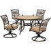 MONDN5PCSW-4 Outdoor/Patio Furniture/Patio Dining Sets