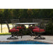 MONDN5PCSW-4-RED Outdoor/Patio Furniture/Patio Dining Sets