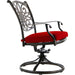 MONDN5PCSW-4-RED Outdoor/Patio Furniture/Patio Dining Sets