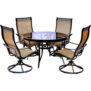 MONDN5PCSWG Outdoor/Patio Furniture/Patio Dining Sets