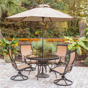 MONDN5PCSWG-SU Outdoor/Patio Furniture/Patio Dining Sets