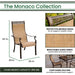 MONDN7PCG Outdoor/Patio Furniture/Patio Dining Sets