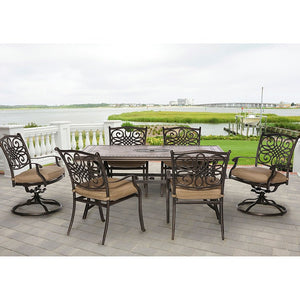 MONDN7PCSW-2 Outdoor/Patio Furniture/Patio Dining Sets