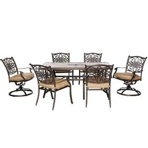 MONDN7PCSW-2 Outdoor/Patio Furniture/Patio Dining Sets