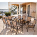 MONDN9PCG Outdoor/Patio Furniture/Patio Dining Sets