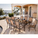 MONDN9PCG Outdoor/Patio Furniture/Patio Dining Sets