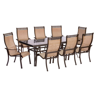MONDN9PCG Outdoor/Patio Furniture/Patio Dining Sets