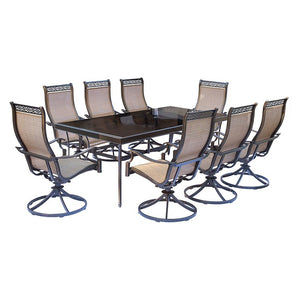 MONDN9PCSWG Outdoor/Patio Furniture/Patio Dining Sets