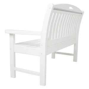 HVNB48WH Outdoor/Patio Furniture/Outdoor Benches
