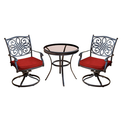 Product Image: TRADDN3PCSWG-R Outdoor/Patio Furniture/Outdoor Bistro Sets
