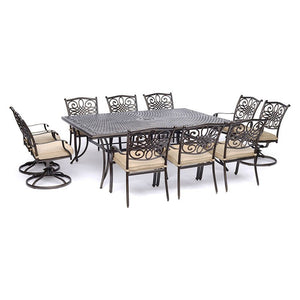 TRADDN11PCSW4 Outdoor/Patio Furniture/Patio Dining Sets